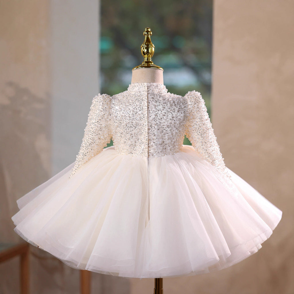 Robe de première communion pour fille, robe de baptême princesse pour fille, robes de demoiselle d'honneur