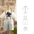 Ensemble costume de mariage formel d'été pour garçon