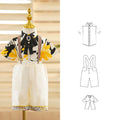 Ensemble costume gilet formel pour garçon, mignon pour l'été, anniversaire ou mariage