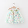 Robe de Vacances Fille Robe de Plage d'Été Fille
