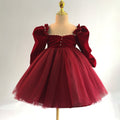 Robe de Noël pour fille, robe de princesse formelle pour bébé fille, robes d'anniversaire pour fille, robe de bal pour tout-petit