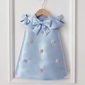 Robe de Perles Mignonne pour Bébé Fille Robe de Concours de Beauté Robes de Première Communion pour Tout-petits