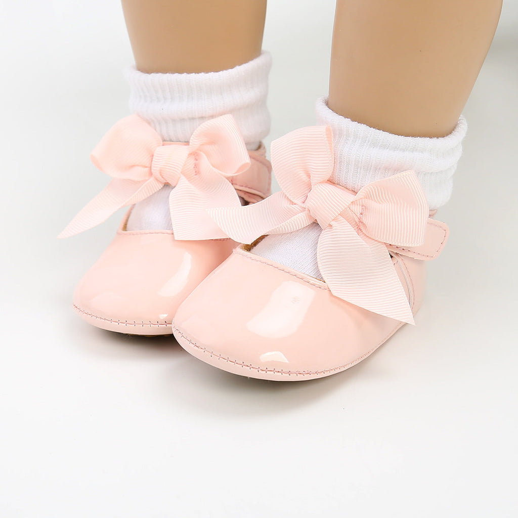 Chaussures habillées bébé fille Chaussures de fête à nœud pour nourrisson