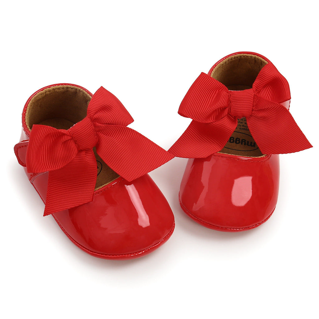 Chaussures habillées bébé fille Chaussures de fête à nœud pour nourrisson