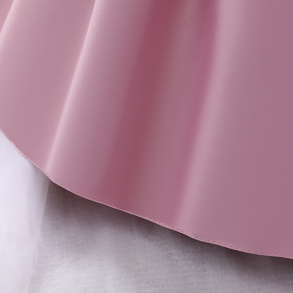 Robes de soirée d'anniversaire pour bébé fille, petites robes d'été mignonnes à paillettes et nœud, robes de princesse