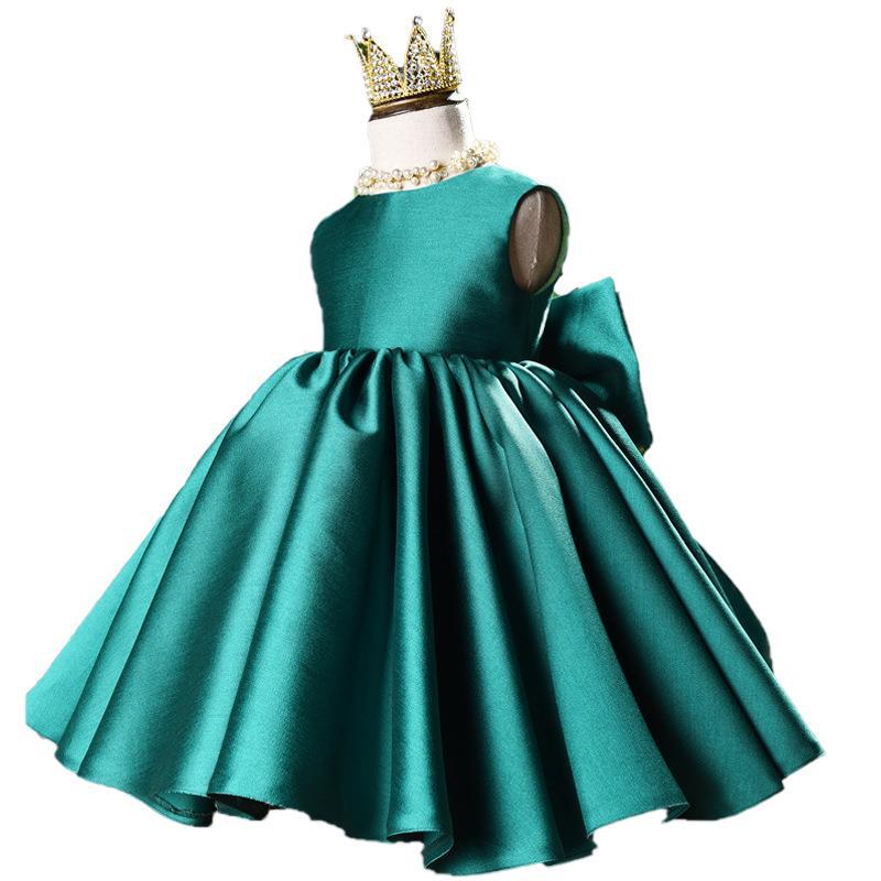 Robes de princesse formelles pour filles, élégantes et vintage, bouffantes, pour fêtes d'anniversaire.