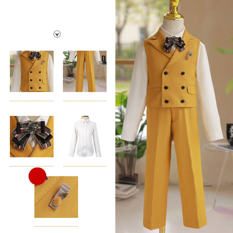 Ensemble Costume Mariage d'Été Garçons Tendance