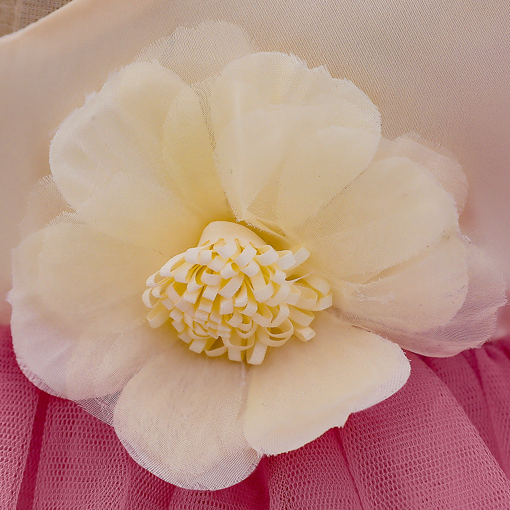 Robes de soirée d'anniversaire pour bébés filles, robe de princesse formelle moelleuse pour tout-petits