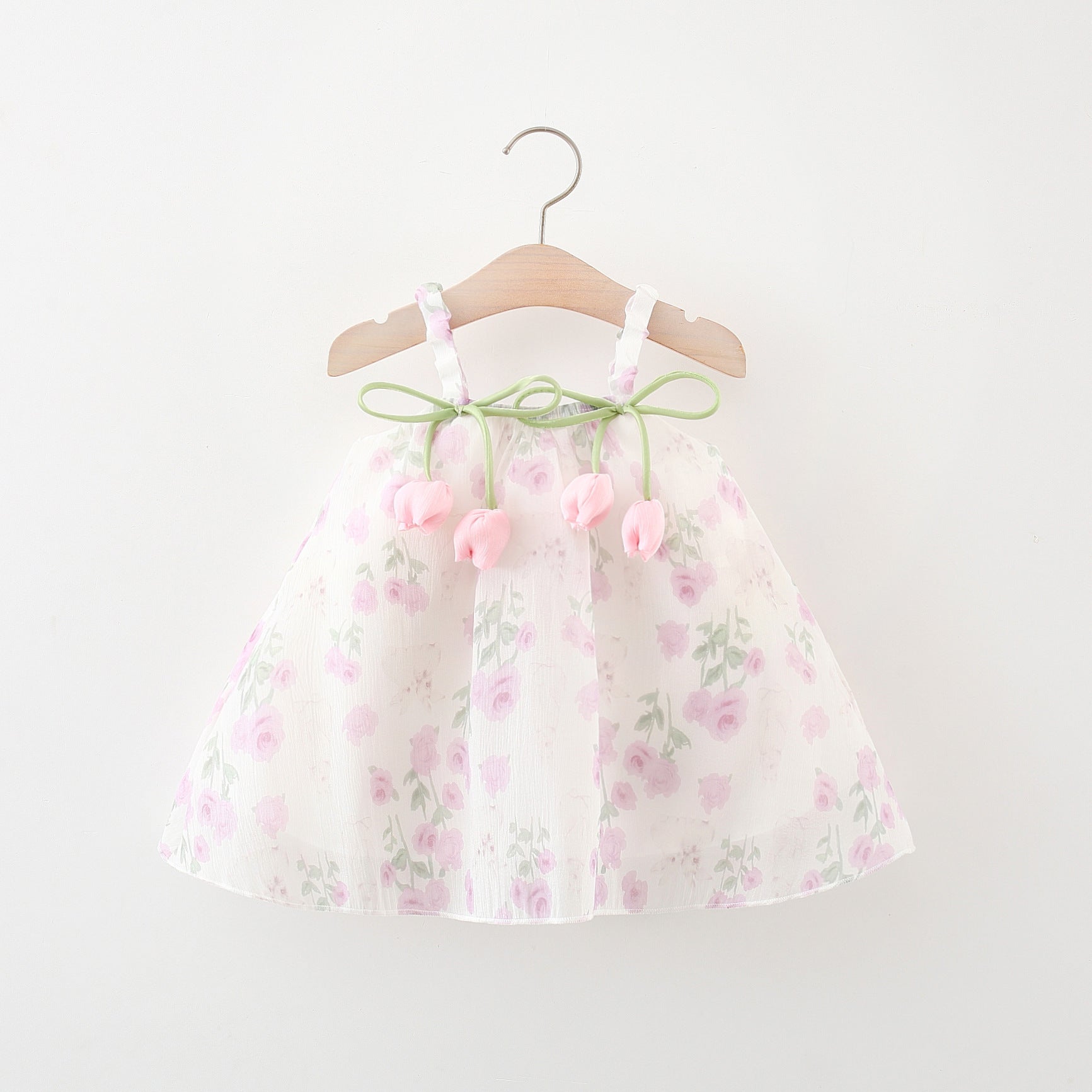 Robe de Vacances Fille Robe de Plage d'Été Fille