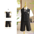Ensemble gilet-costume d'été pour garçon (mariage ou anniversaire)