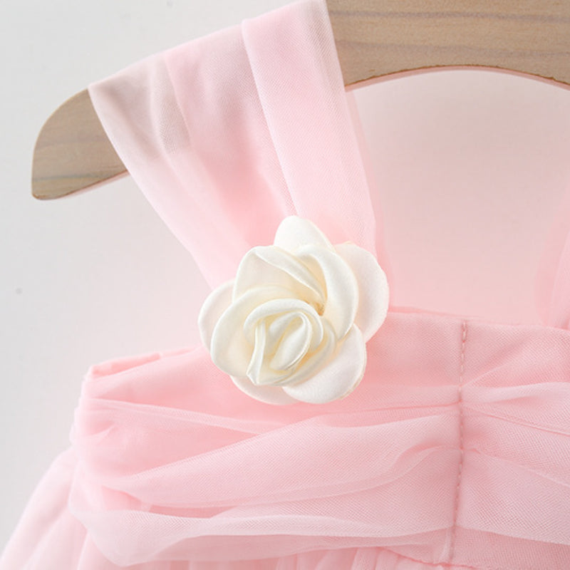 Robe de plage fleurie pour filles Robe d'été pour filles