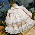 Robes de princesse élégantes et bouffantes pour bébés filles, robes de soirée vintage royales pour anniversaires de tout-petits