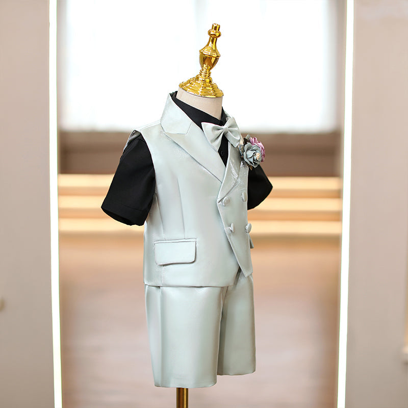 Ensemble costume gilet pour garçon - mariage, anniversaire