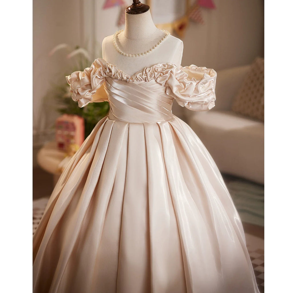 Robes de soirée fille Robes de demoiselle d'honneur Robes de bal enfant