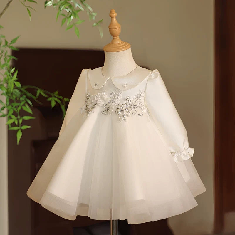 Robes de bébé fille Robes de communion pour tout-petits Robes de baptême pour tout-petits
