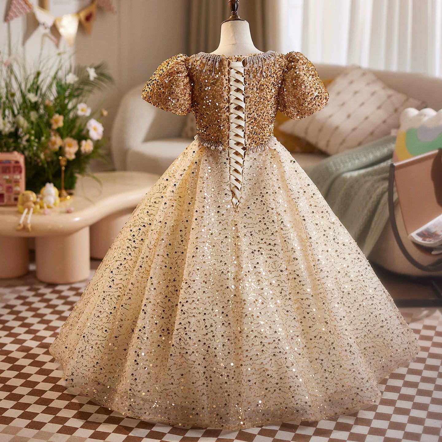 Robes de bébé fille Robes de demoiselle d'honneur Robes d'anniversaire pour filles