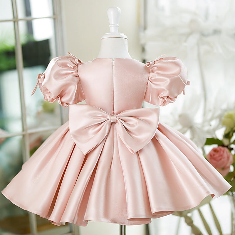 Robe de princesse mignonne pour bébé fille pour concours de beauté, robe de première communion pour tout-petit
