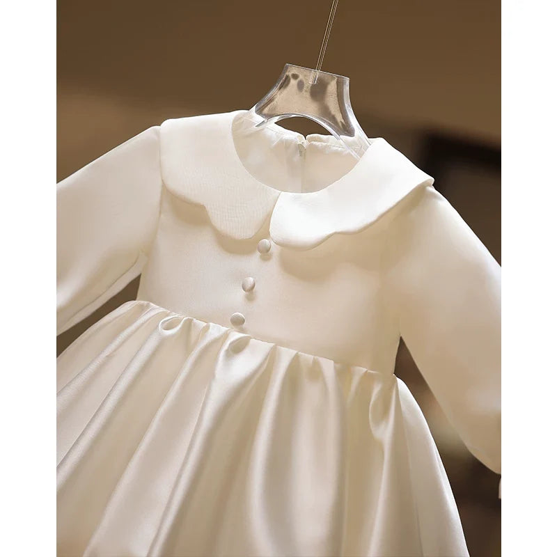 Robes de soirée fille Robes de communion pour tout-petits Robes de baptême pour tout-petits