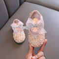 Chaussures Princesse Bébé Fille d'été avec Nœud en Strass