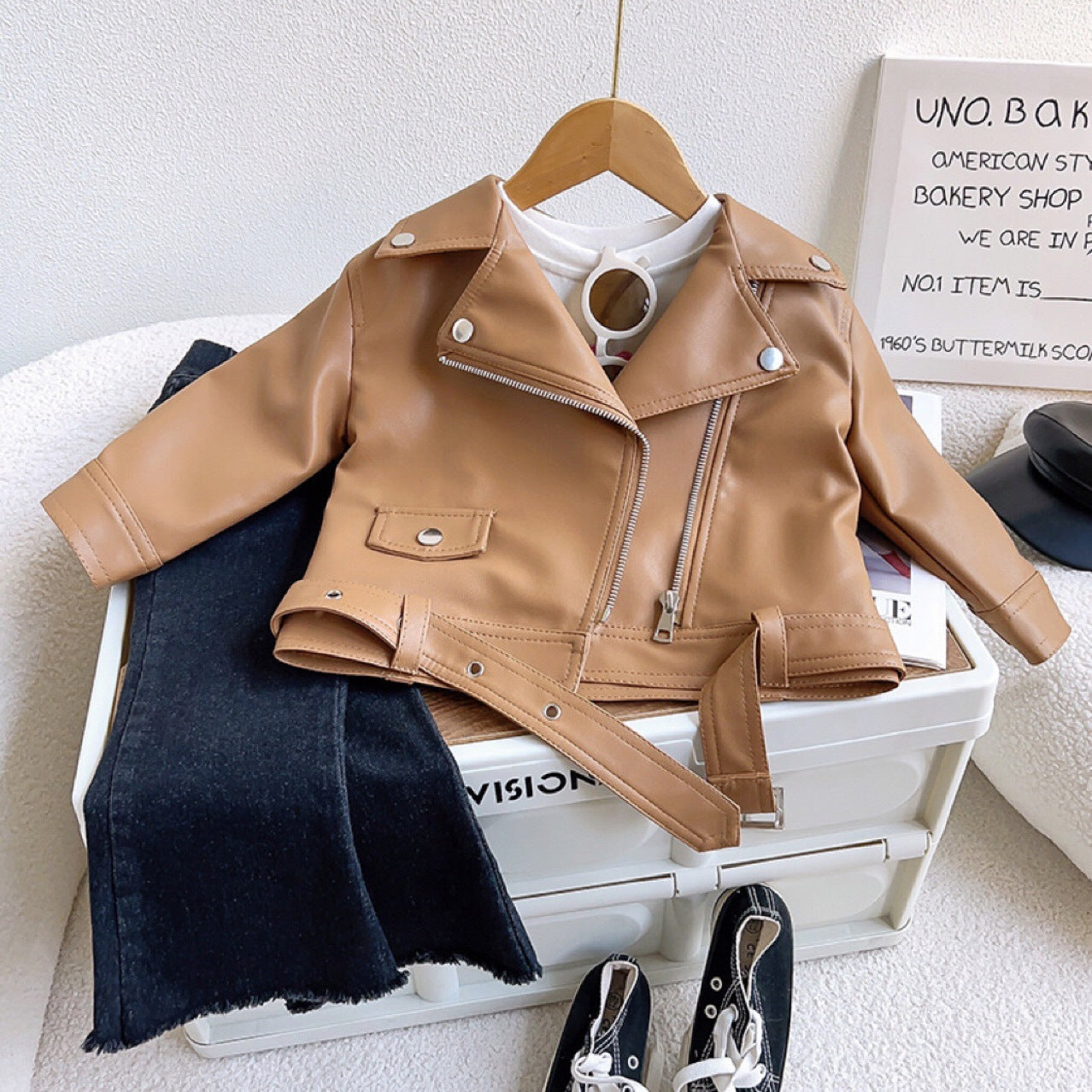 Tenue d'automne pour fille, tenue de rentrée pour fille