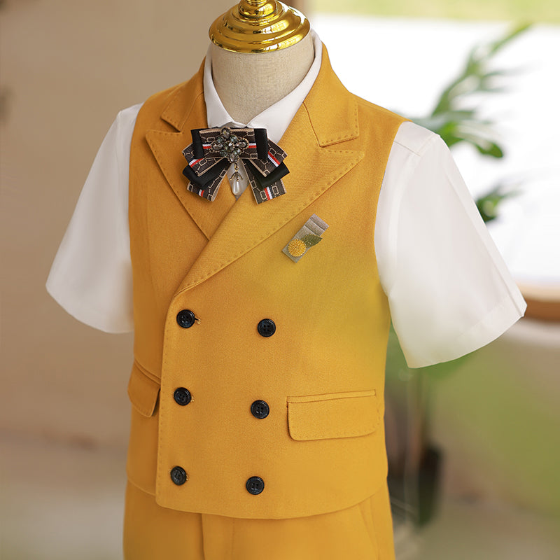 Ensemble Costume Mariage d'Été Garçons Tendance