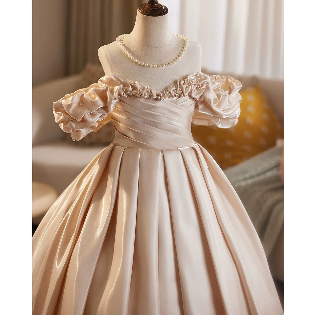 Robes de soirée fille Robes de demoiselle d'honneur Robes de bal enfant