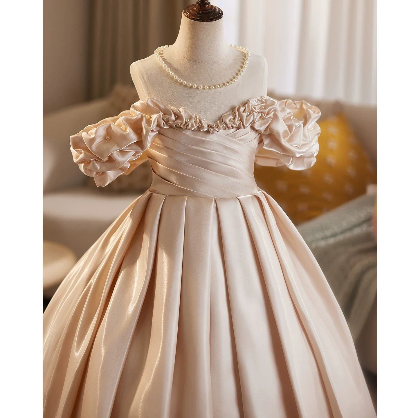 Robes de soirée fille Robes de demoiselle d'honneur Robes de bal enfant