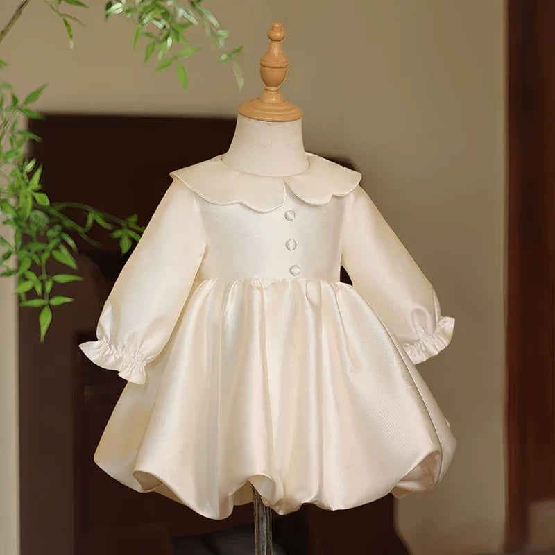 Robes de demoiselle d'honneur Robes de baptême pour fille Robes de communion pour tout-petits Robes de princesse