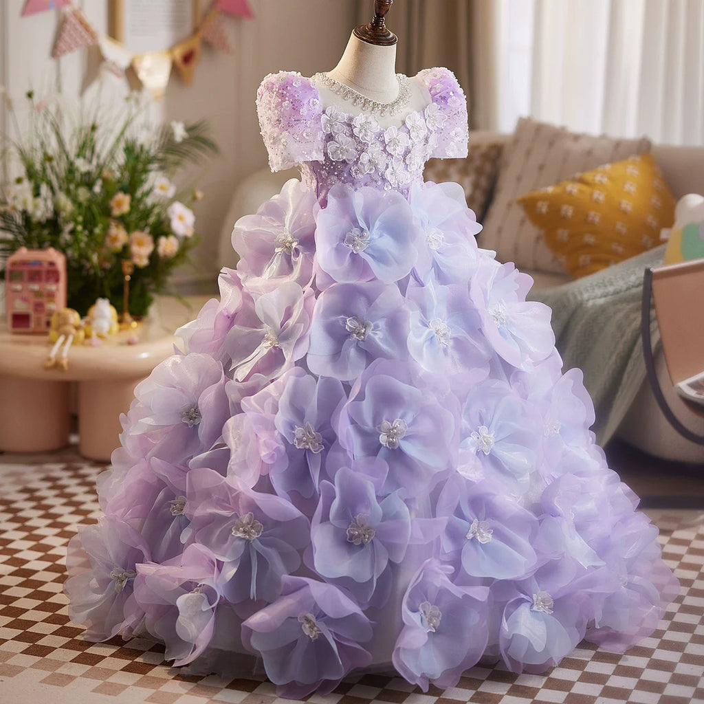 Robes d'anniversaire pour filles Robes de soirée pour filles Robes de bal pour tout-petits