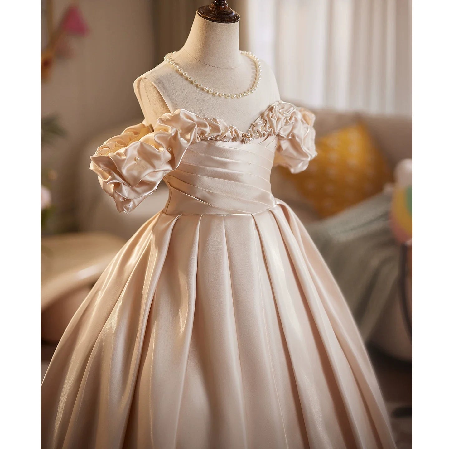 Robes de soirée fille Robes de demoiselle d'honneur Robes de bal enfant