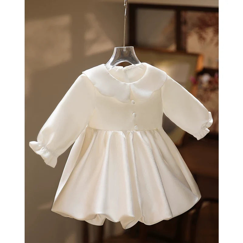 Robes de soirée fille Robes de communion pour tout-petits Robes de baptême pour tout-petits