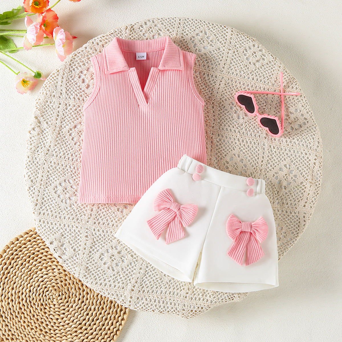 Ensemble deux pièces tenue de plage pour filles tenue de villégiature pour filles