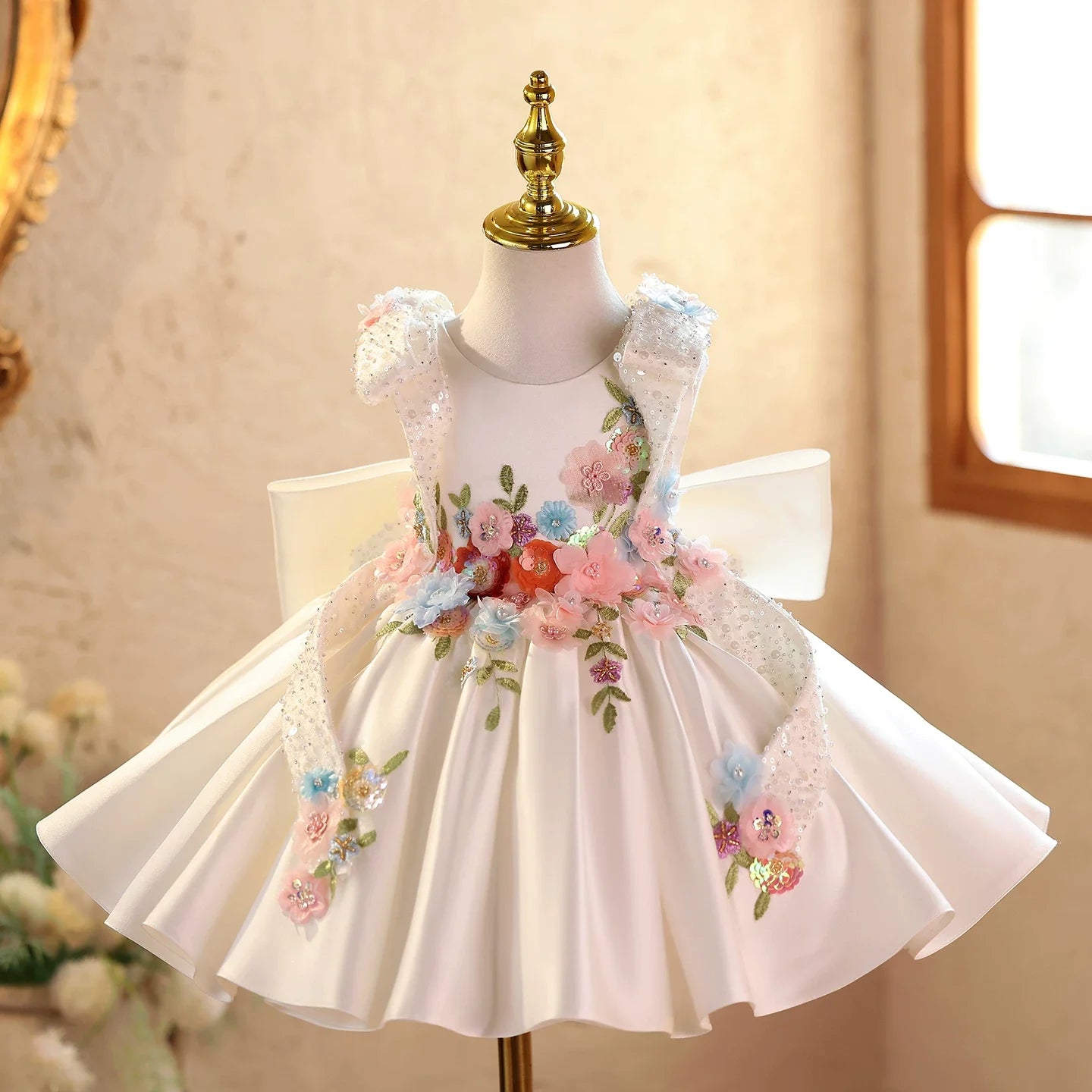 Robes de soirée pour filles Robes d'anniversaire pour filles Robes de bal pour tout-petits