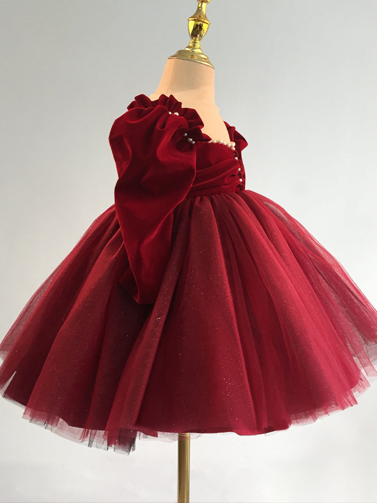 Robe de Noël pour fille, robe de princesse formelle pour bébé fille, robes d'anniversaire pour fille, robe de bal pour tout-petit