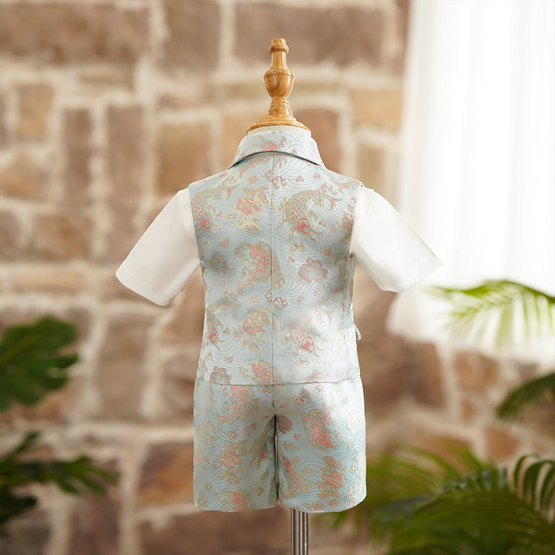 Ensemble costume de mariage formel d'été pour garçon