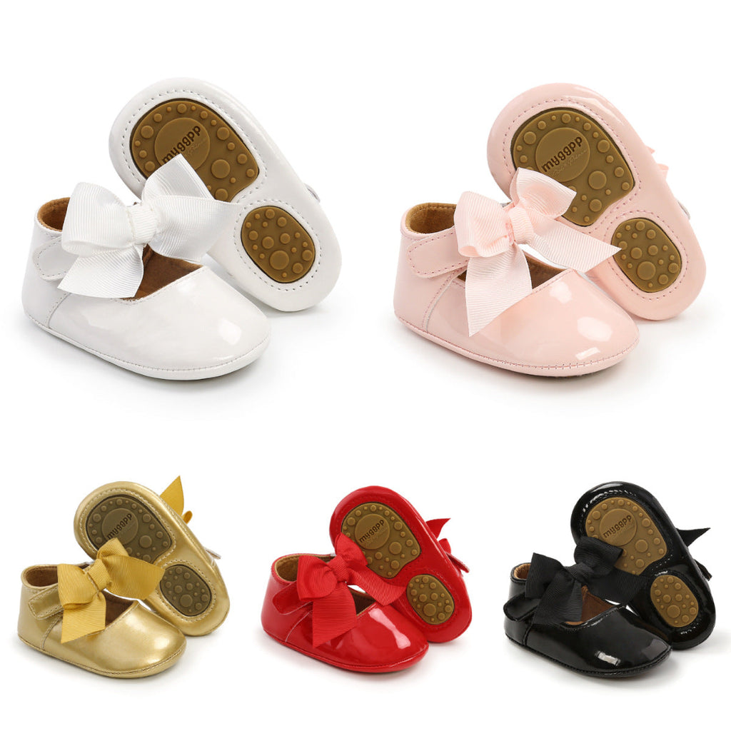 Chaussures habillées bébé fille Chaussures de fête à nœud pour nourrisson