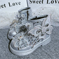 Nouvelles bottes de princesse en strass pour filles - Collection automne