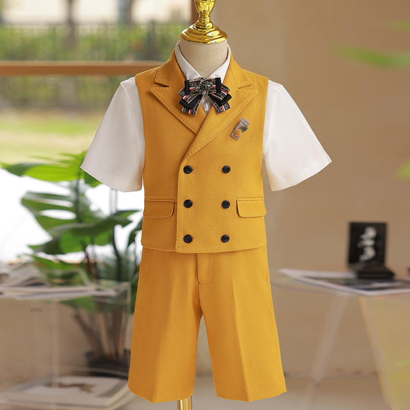 Ensemble Costume Mariage d'Été Garçons Tendance