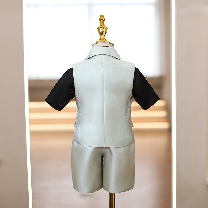 Ensemble costume gilet pour garçon - mariage, anniversaire