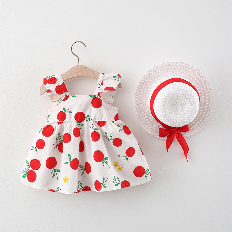 Robe d'été décontractée pour filles Robe de plage pour filles