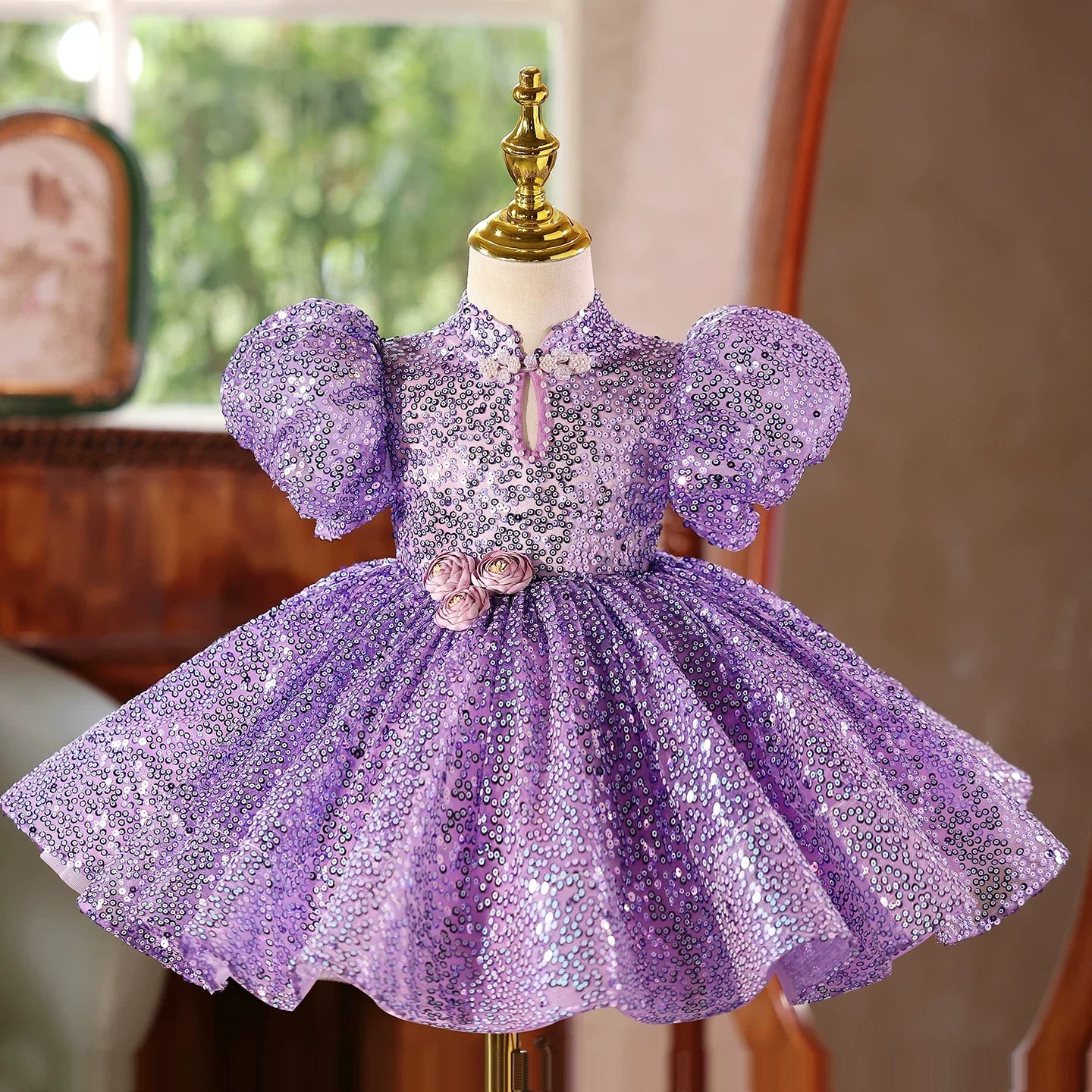 Robes d'anniversaire pour filles Robes de soirée pour filles Robes à paillettes pour filles