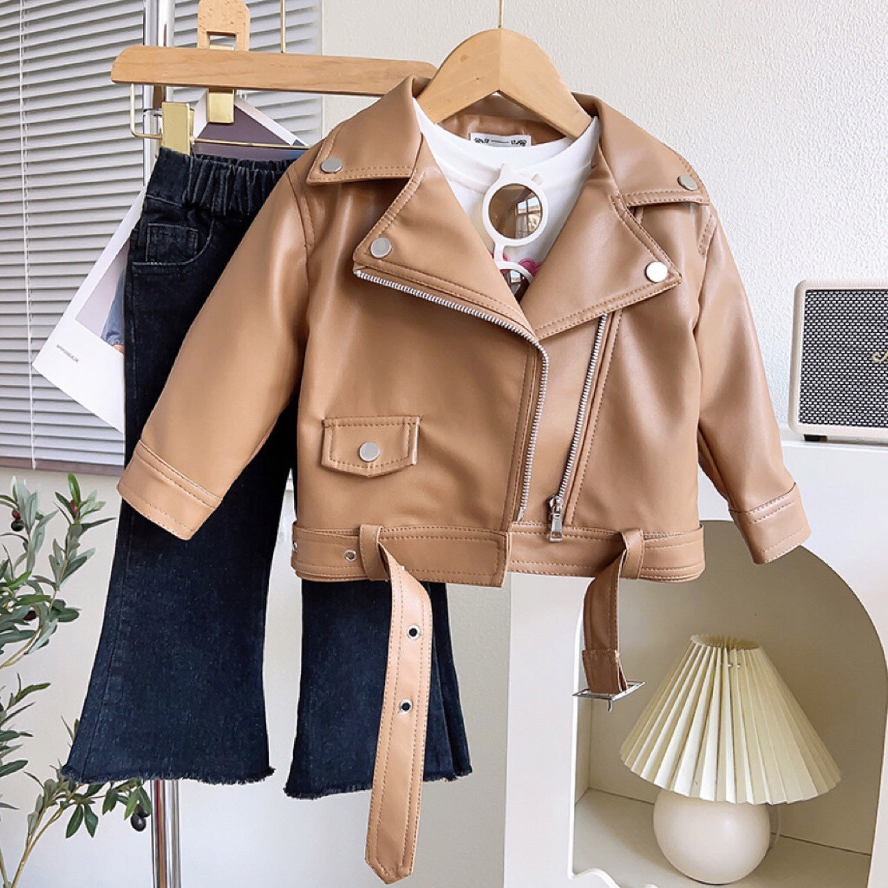 Tenue d'automne pour fille, tenue de rentrée pour fille