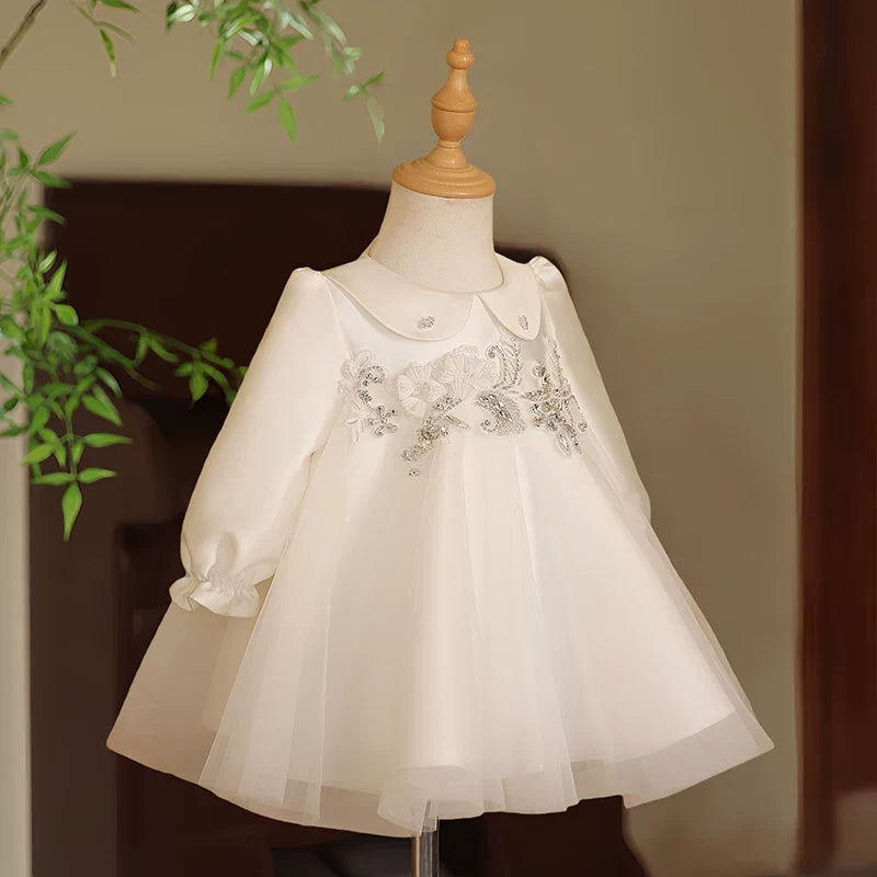 Robes de bébé fille Robes de communion pour tout-petits Robes de baptême pour tout-petits
