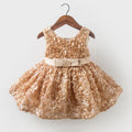 Robes de soirée fille bébé, Robe de Pâques, Robes confortables en maille pour filles, Robe de bal pour tout-petits