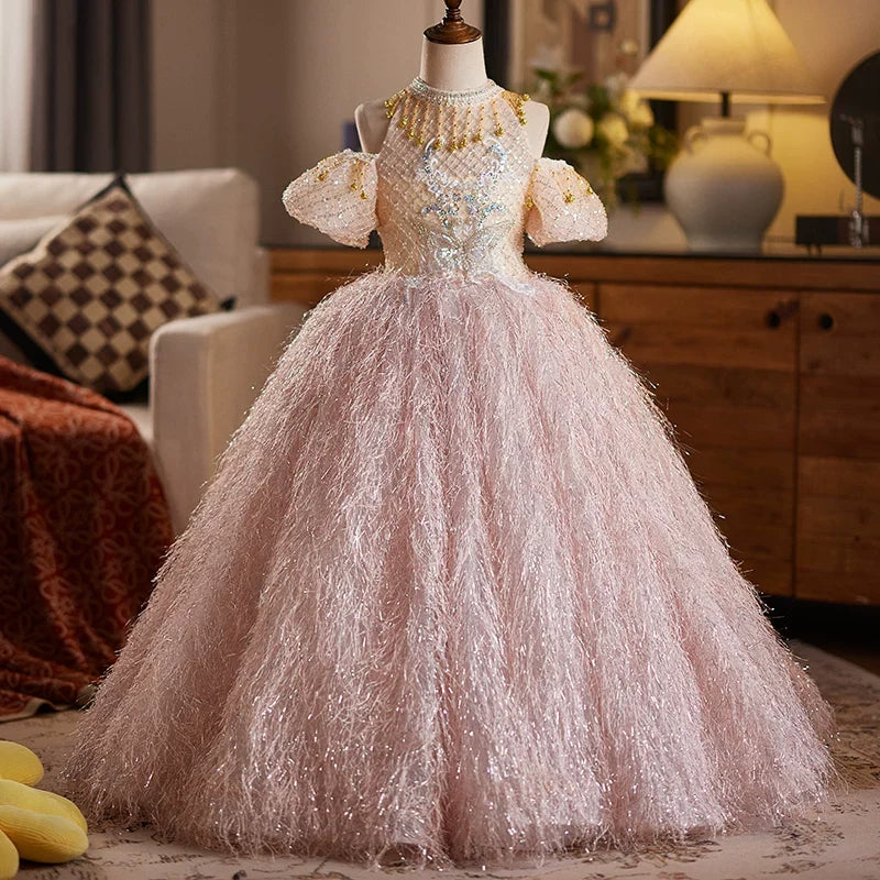Robes de demoiselle d'honneur Robes de soirée pour filles Robes d'anniversaire pour filles