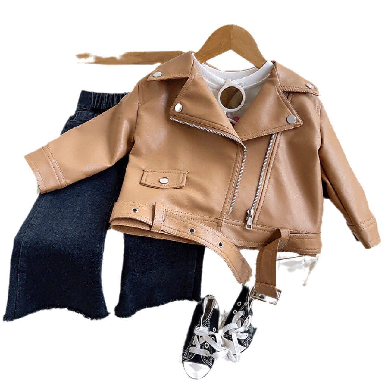 Tenue d'automne pour fille, tenue de rentrée pour fille