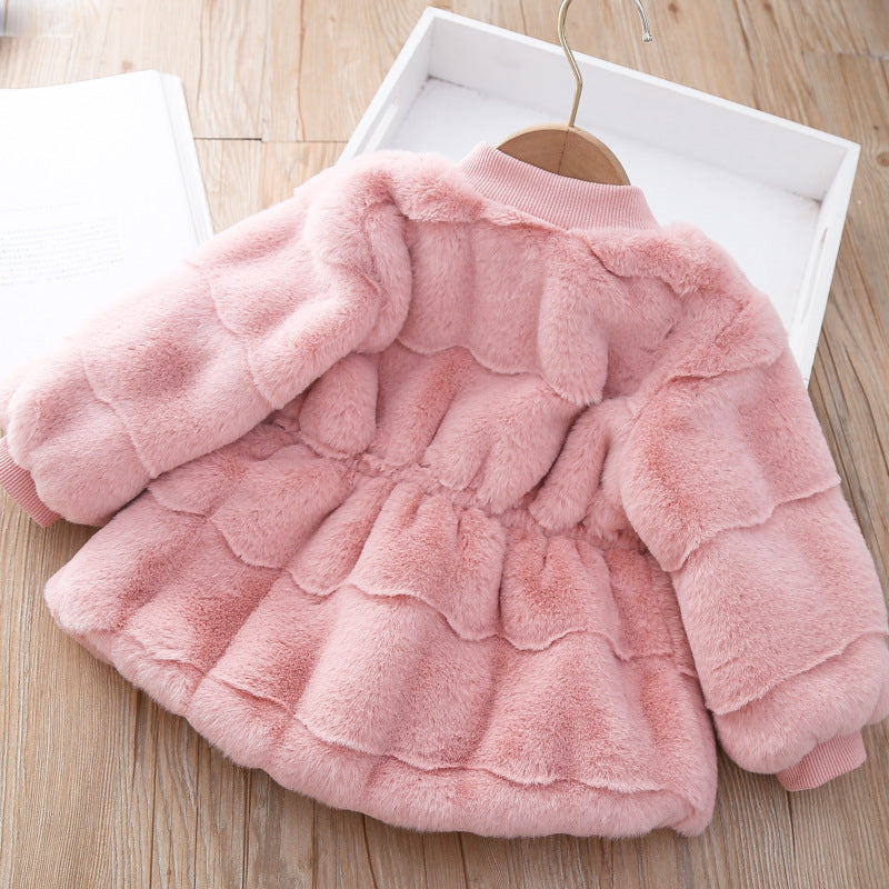 Manteau d'hiver pour bébés filles - Tenue confortable pour filles