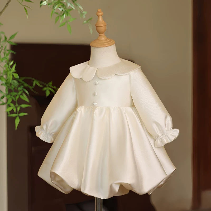 Robes de demoiselle d'honneur Robes de baptême pour fille Robes de communion pour tout-petits Robes de princesse