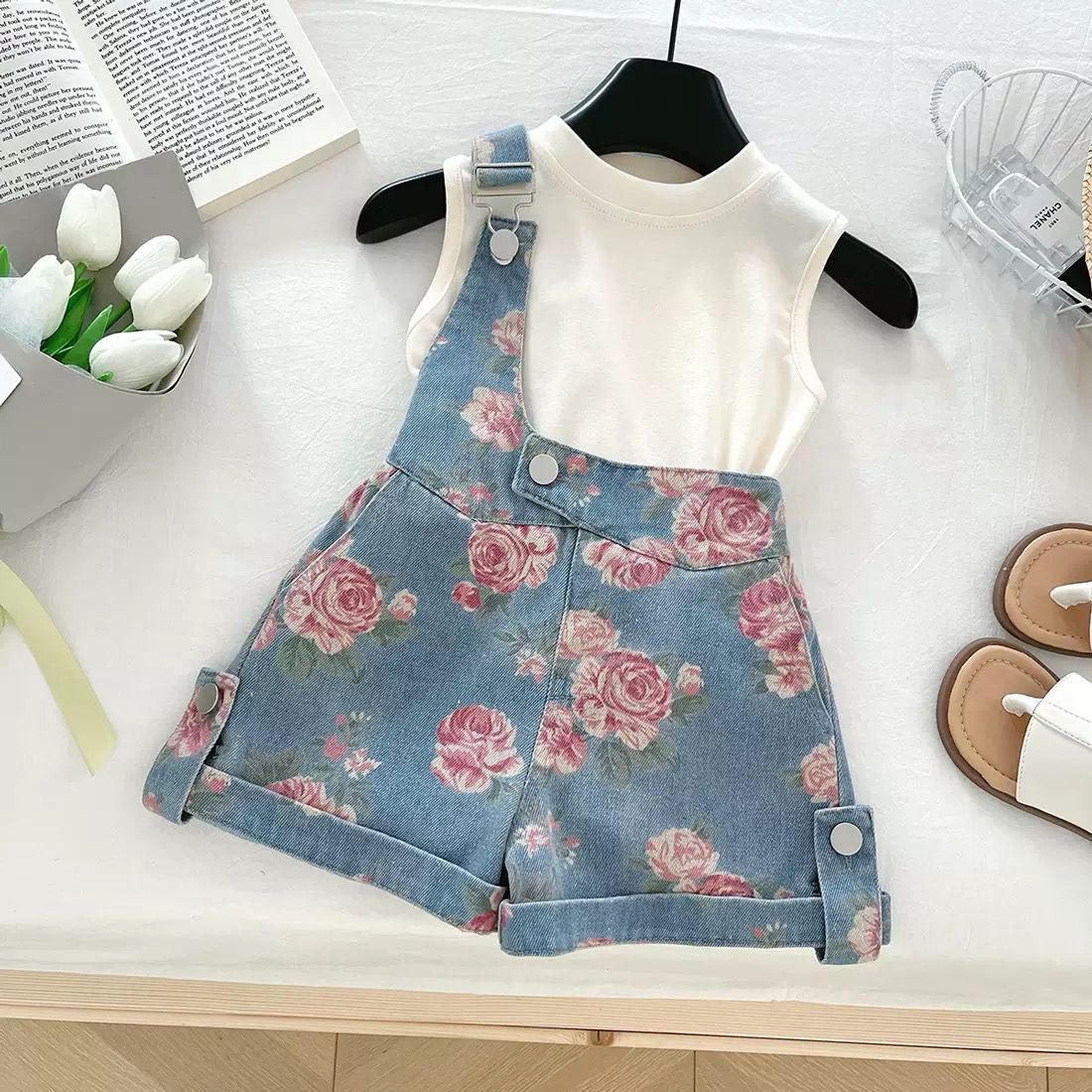 Ensemble classique deux pièces pour fille