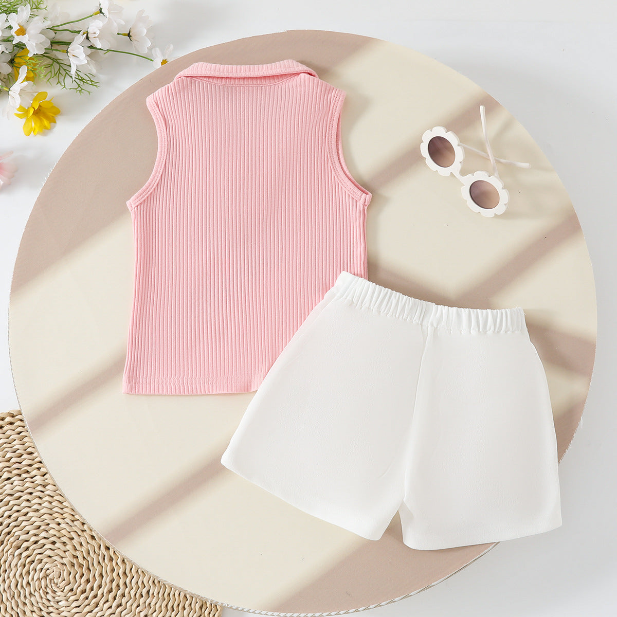 Ensemble deux pièces tenue de plage pour filles tenue de villégiature pour filles